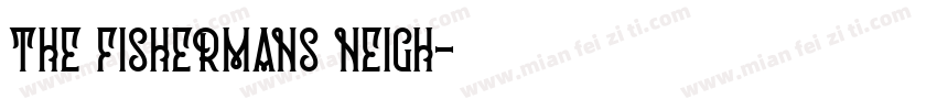 The Fishermans Neigh字体转换